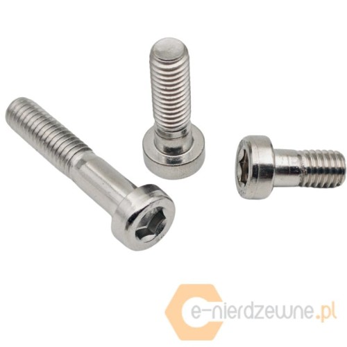DIN 6912 A2 śruba imbusowa nierdzewna niski łeb