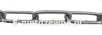 Łańcuch 3 mm DIN 5685 długie oczka kwasoodporny